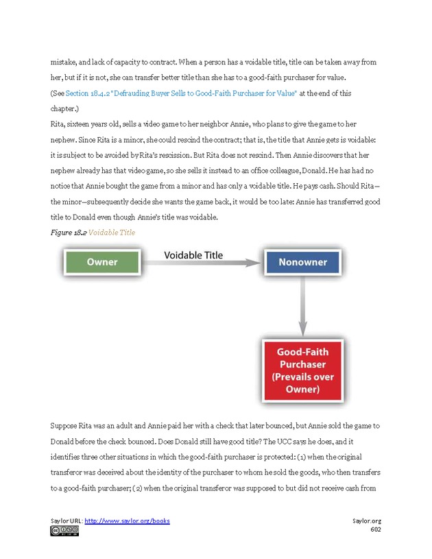 Business Law and the Legal Environment - Page 602